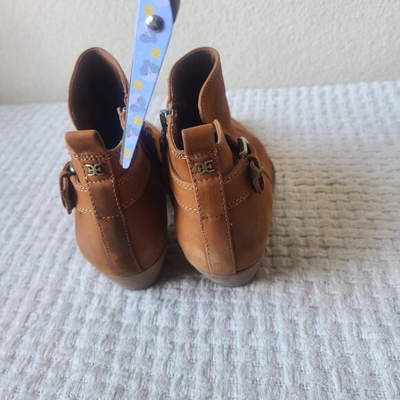 Sam Edelman Neena Leather Point-Toe Ankle Boots Women's Size 8 - Picture 4 of 12